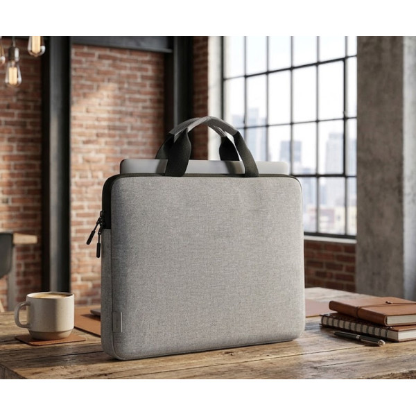 Універсальна,практична сумка для ноутбука  до 15.6"  Grey