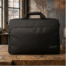 Універсальна,практична сумка для ноутбука Grand-X до 17.4" 600D Nylon Black найкраща ціна!