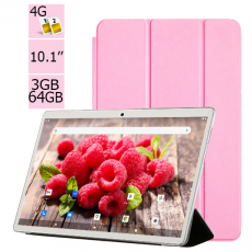 Планшет - телефон Adronix S 364 LTE Pink IPS 10.1''  3GB/64GB  + Чехол-книжка