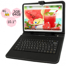 Планшет - телефон Hoozo S 364 LTE Pink 3GB/64GB  IPS 10.1'' + Чехол-клавиатура