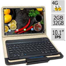 Планшет-телефон Hoozo LTE Tab232 Blue 2/32 DUAL SIM 10.1" IPS с Bluetooth клавиатурой